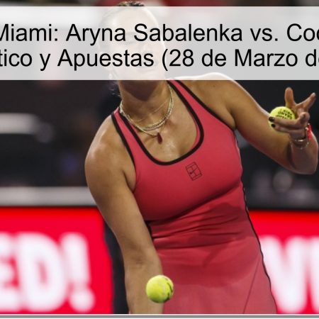Final In Miami: Aryna Sabalenka Vs. Coco Gauff