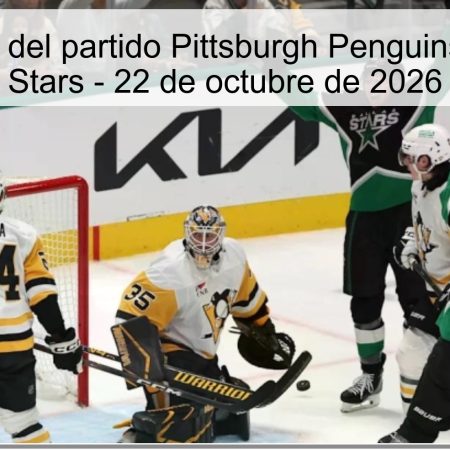 Pittsburgh Penguins vs Dallas Stars Game Prediction
