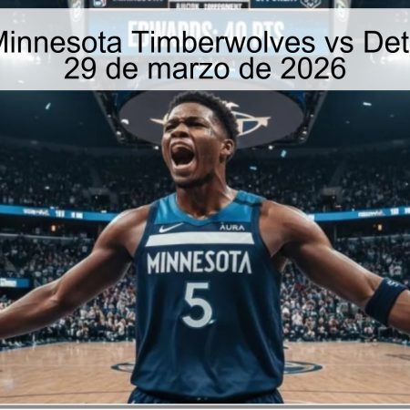Minnesota Timberwolves Vs Detroit Pistons Prediction