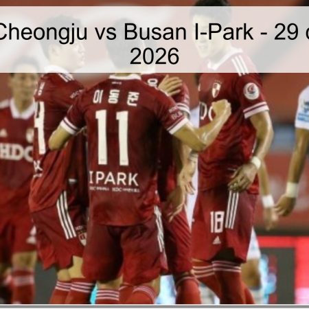 Cheongju Vs Busan I-Park Prediction