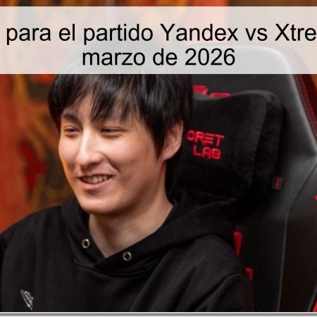 Forecast For The Match Yandex Vs Xtreme