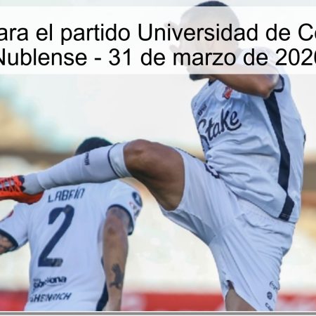 Prediction for the University of Concepción vs Nublense Match