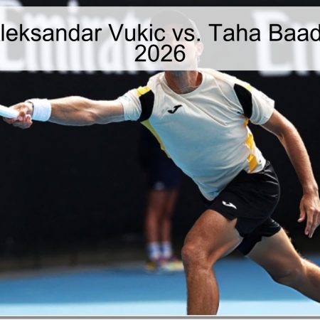 Pronóstico: Aleksandar Vukic vs. Taha Baadi – Marrakech 2026