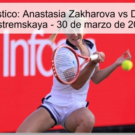 Prediction: Anastasia Zakharova Vs Dayana Yastremskaya