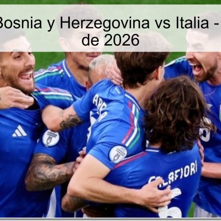 Prediction: Bosnia and Herzegovina Vs Italy