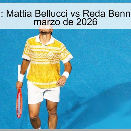 Prediction: Mattia Bellucci Vs Reda Bennani