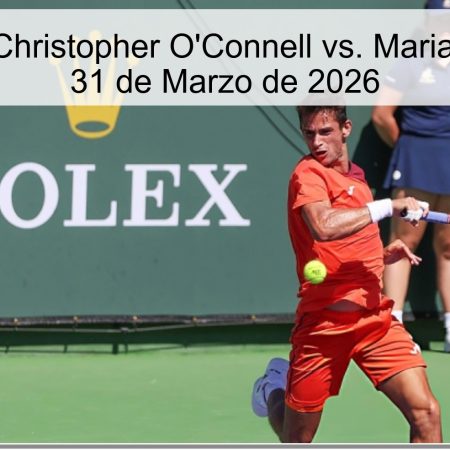 Pronóstico: Christopher O’Connell vs. Mariano Navone – 31 de Marzo de 2026