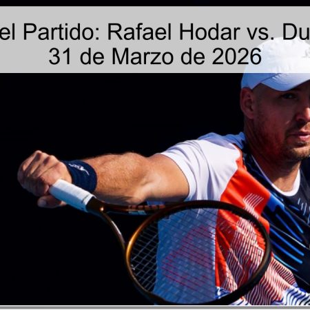 Match Prediction: Rafael Hodar Vs. Dusan Lajovic