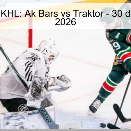 KHL Prediction: Ak Bars Vs Traktor