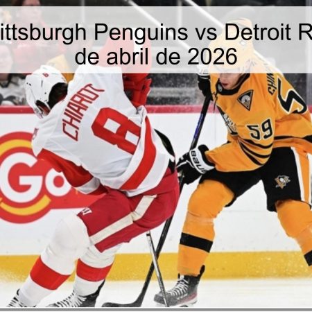 Pittsburgh Penguins Vs Detroit Red Wings Prediction