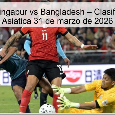 Singapore Vs Bangladesh Prediction – Asian Cup Qualification March 31, 2026