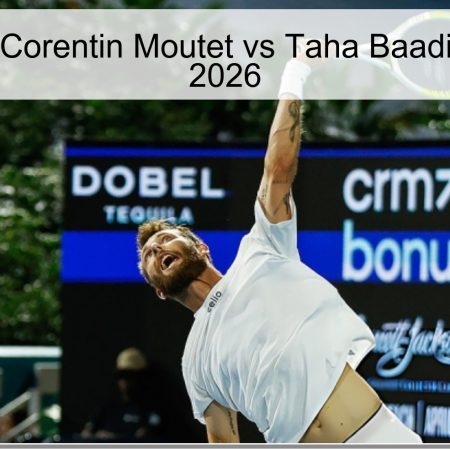 Pronóstico: Corentin Moutet vs Taha Baadi – 1 de abril 2026