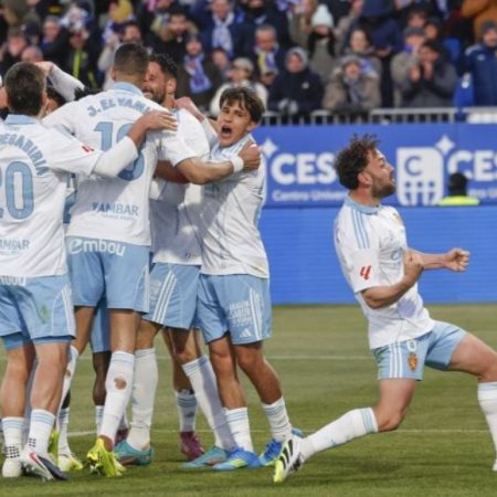 Zaragoza Surprises and Defeats the Leader of LaLiga Hypermotion