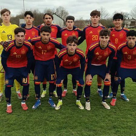 The Spanish U-18 National Team Signs a resounding triumph in the qualification for the 2027 U-19 European Championship