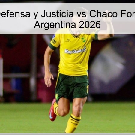 Pronóstico Defensa y Justicia vs Chaco For Ever – Copa Argentina 2026