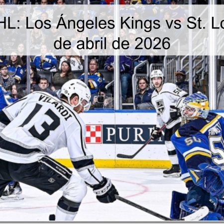 Los Angeles Kings Vs St. Louis Blues – April 2, 2026