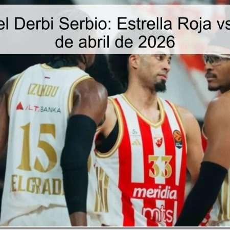 Red Star Vs Partizan – April 2, 2026