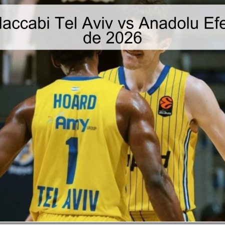 Maccabi Tel Aviv Vs Anadolu Efes Prediction