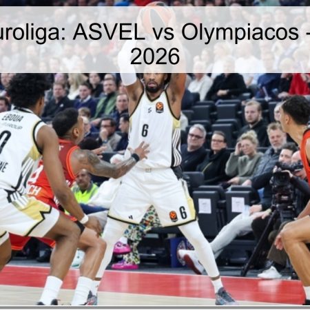 Pronóstico Euroliga: ASVEL vs Olympiacos – 3 de Abril de 2026