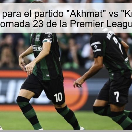 Prediction For The Match “Akhmat” Vs “Krasnodar”