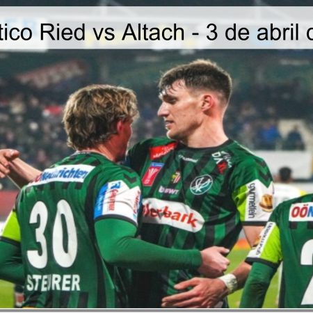 Ried Vs Altach Prediction – April 3, 2026