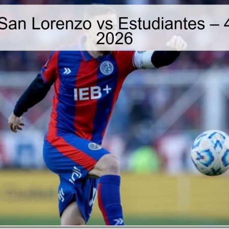 San Lorenzo Vs Estudiantes Prediction – April 4, 2026