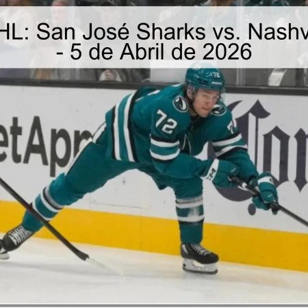 NHL Prediction: San José Sharks Vs. Nashville Predators