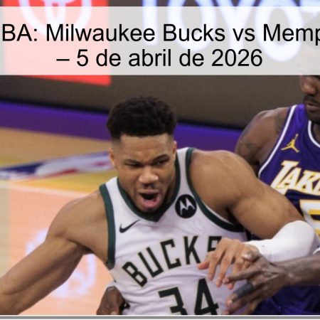 Milwaukee Bucks Vs Memphis Grizzlies – April 5, 2026