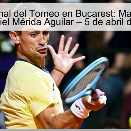 Mariano Navone Vs Daniel Mérida Aguilar – April 5, 2026