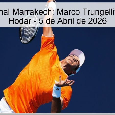 Marrakech Final Prediction: Marco Trungelliti Vs. Raphael Hodar