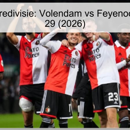 Eredivisie Prediction: Volendam Vs Feyenoord