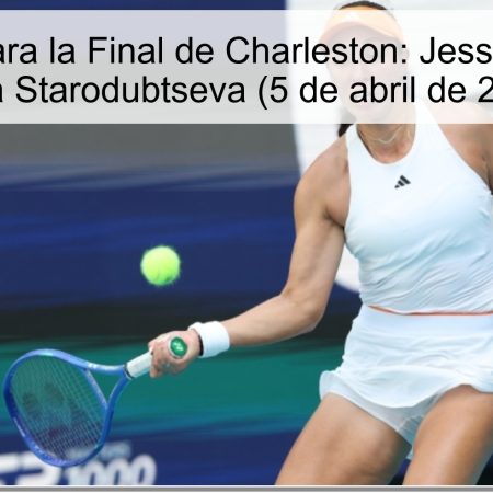 Jessica Pegula Vs Yulia Starodubtseva (April 5, 2026)
