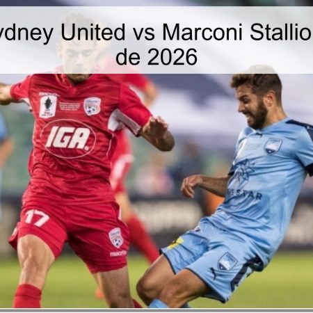 Sydney United Vs Marconi Stallions Prediction