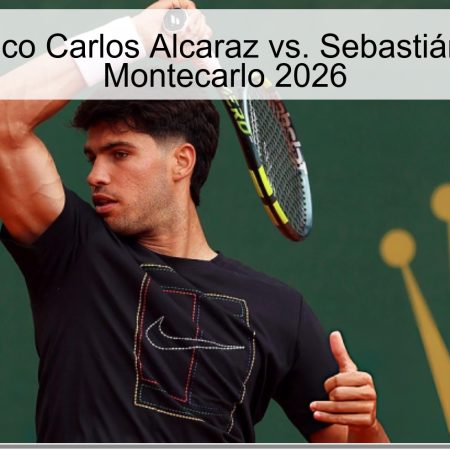 Pronóstico Carlos Alcaraz vs. Sebastián Báez – Montecarlo 2026