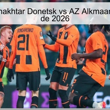 Pronóstico Shakhtar Donetsk vs AZ Alkmaar – 09 de abril de 2026