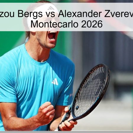Pronóstico Zizou Bergs vs Alexander Zverev – Masters de Montecarlo 2026