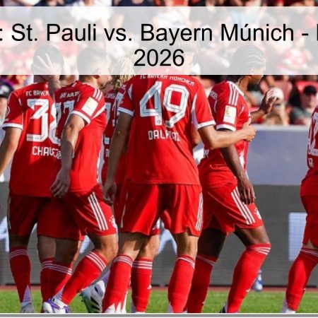 Pronóstico: St. Pauli vs. Bayern Múnich – Bundesliga 2026