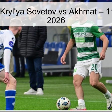 Pronóstico: Kryl’ya Sovetov vs Akhmat – 11 de abril de 2026