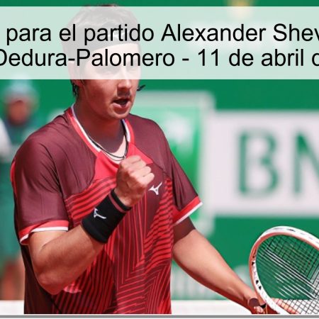 Pronóstico para el partido Alexander Shevchenko vs Diego Dedura-Palomero – 11 de abril de 2026