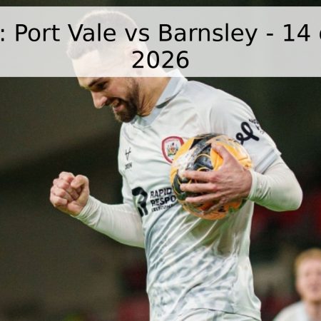 Pronóstico: Port Vale vs Barnsley – 14 de abril de 2026