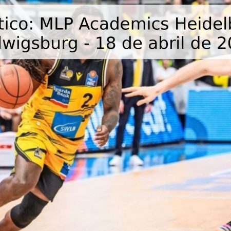 Pronóstico: MLP Academics Heidelberg vs Ludwigsburg – 18 de abril de 2026