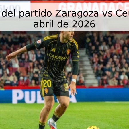 Pronóstico del partido Zaragoza vs Ceuta – 18 de abril de 2026