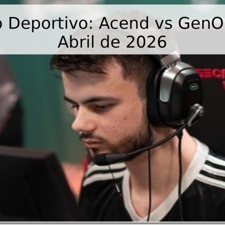 Pronóstico Deportivo: Acend vs GenOne – 18 de Abril de 2026