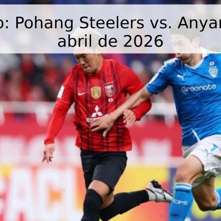Pronóstico: Pohang Steelers vs. Anyang – 19 de abril de 2026