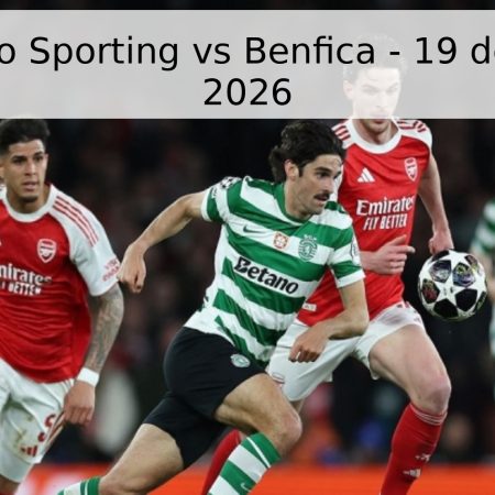 Pronóstico Sporting vs Benfica – 19 de Abril de 2026