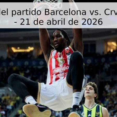 Pronóstico del partido Barcelona vs. Crvena Zvezda – 21 de abril de 2026