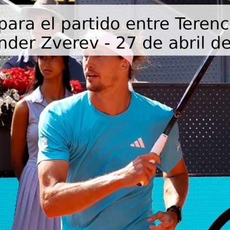 Pronóstico para el partido entre Terence Atmane y Alexander Zverev – 27 de abril de 2026