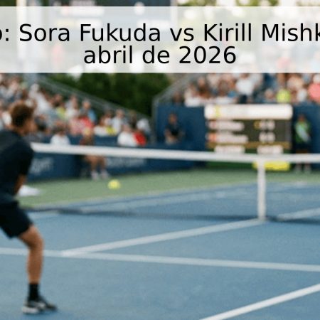 Pronóstico: Sora Fukuda vs Kirill Mishkin – 28 de abril de 2026