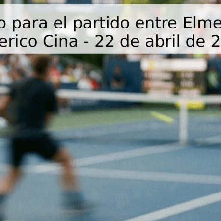 Pronóstico para el partido entre Elmer Meller y Federico Cina – 22 de abril de 2026