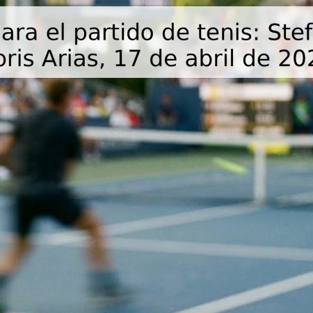 Pronóstico para el partido de tenis: Stefan Dostić vs Boris Arias, 17 de abril de 2026